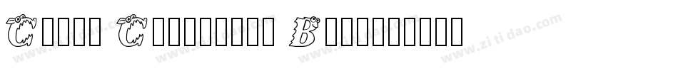 Crazy Creatures Bold字体转换